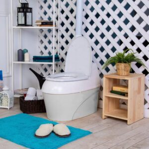 PooPod composting toilet waterless
