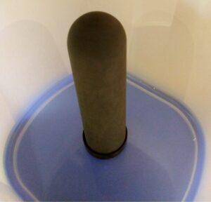 CT counter top water filter system candle 7" black filter