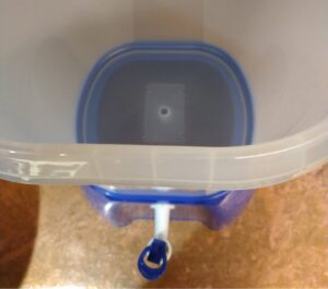CT counter top water filter system water