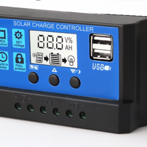 10 Amp PWM Solar Charge Controller for 100-200 Watt Panels 12/24 Volt Batteries